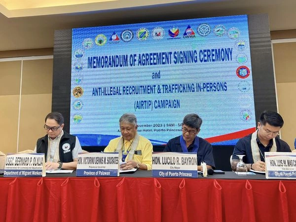 DMW strengthens collaboration with Palawan LGU to protect migrant workers